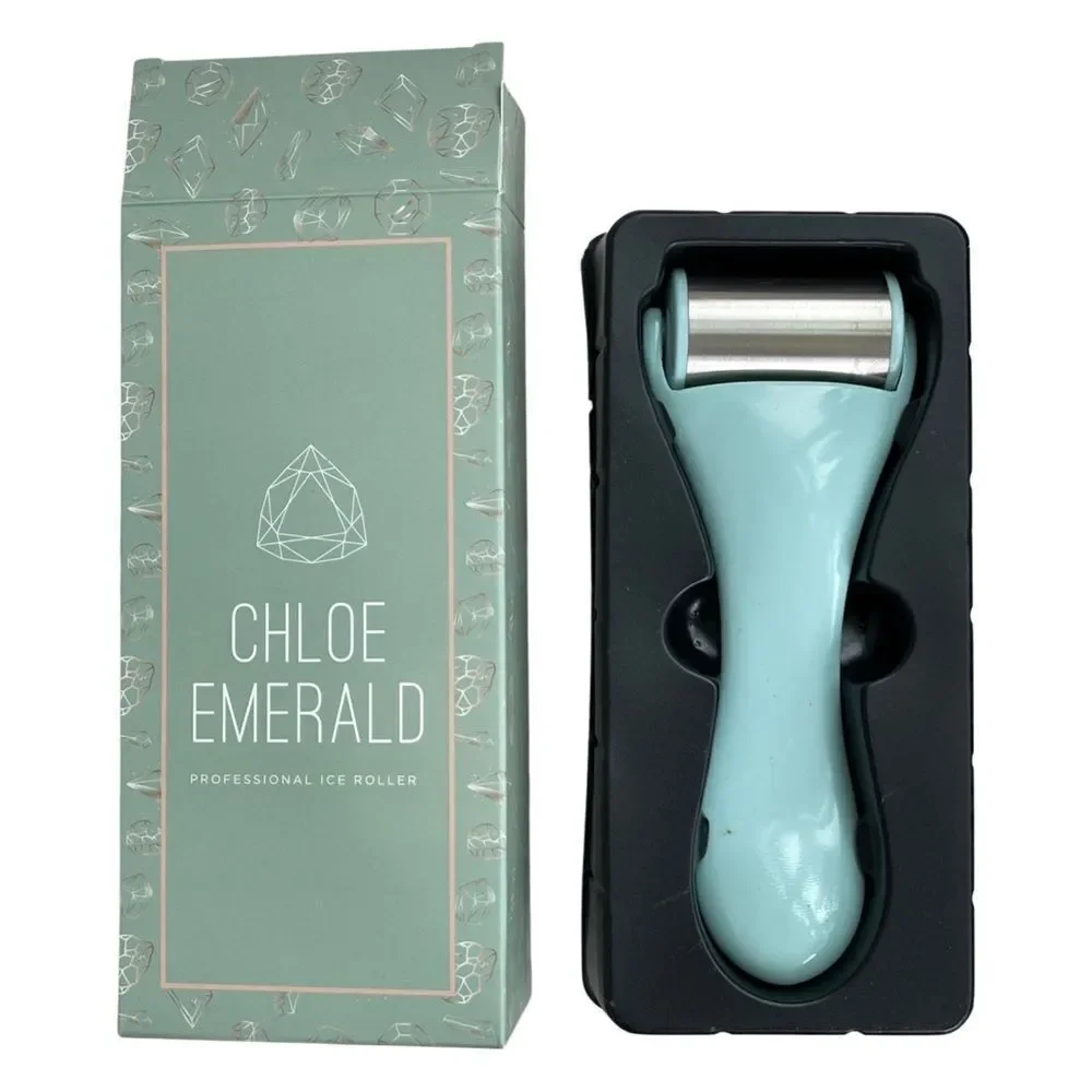 Chloe Emerald Cold Therapy Ice Roller for Face & Body • New In Box